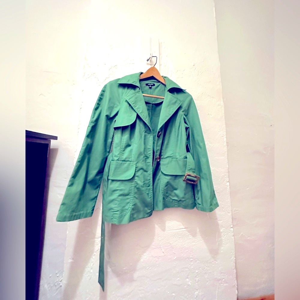 Kelly Green Raphaella Light Weight Jacket